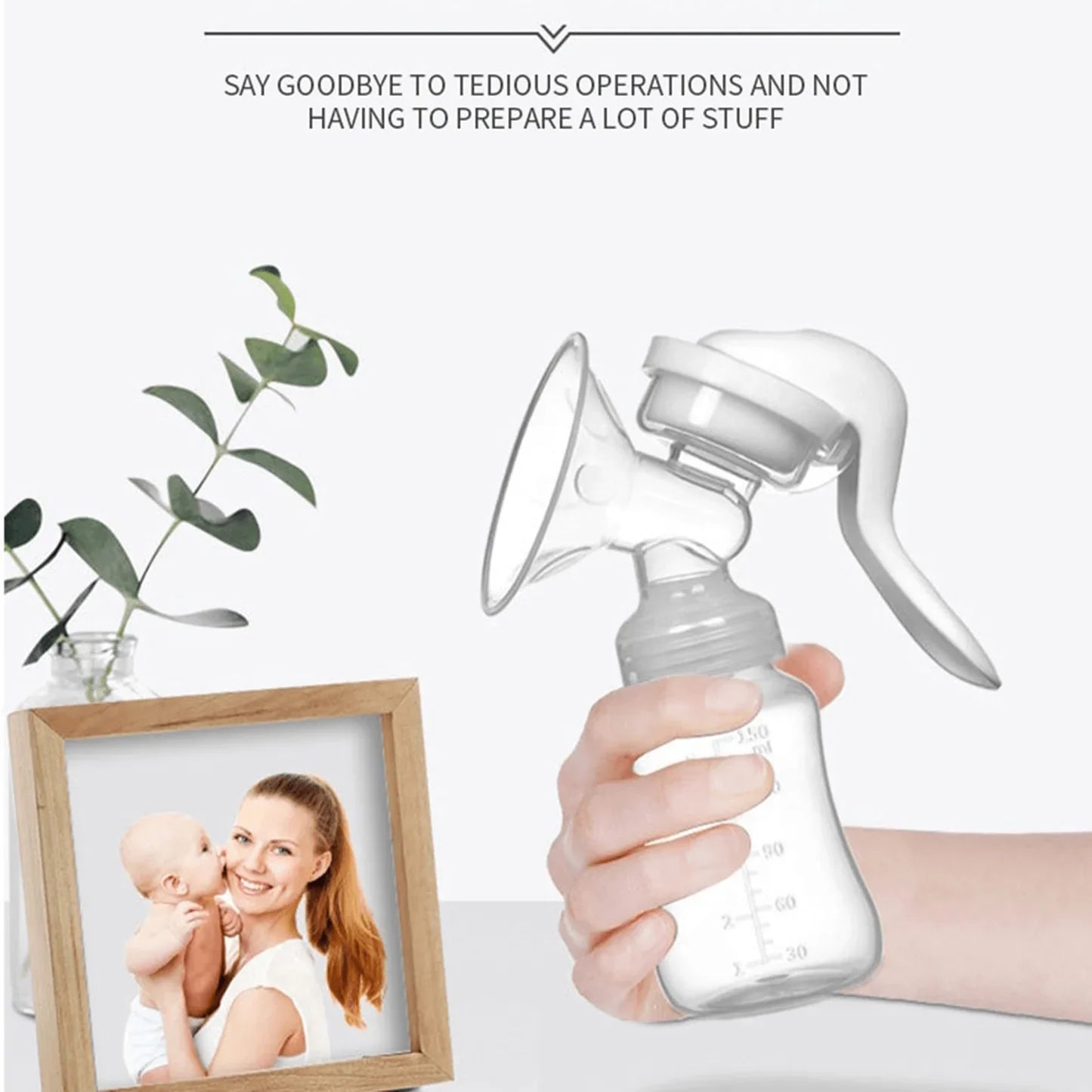 Manual Breast Pump Safe & Portable | LUMAMA