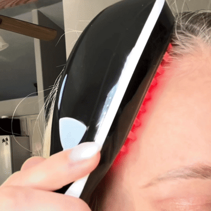 RED LIGHT THERAPY BRUSH SCALP MASSAGER COMB HAIR GROWTH ANTI HAIR LOSS