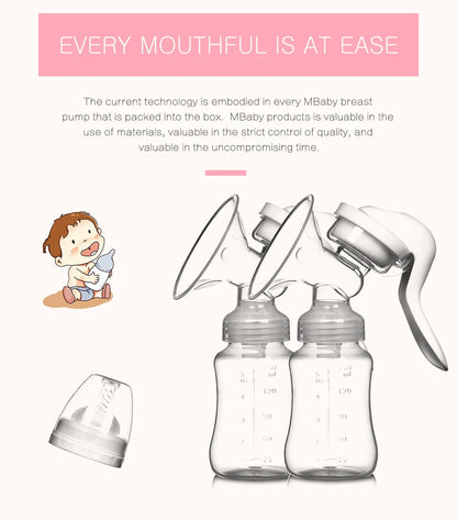 Manual Breast Pump Safe & Portable | LUMAMA