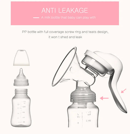 Manual Breast Pump Safe & Portable | LUMAMA