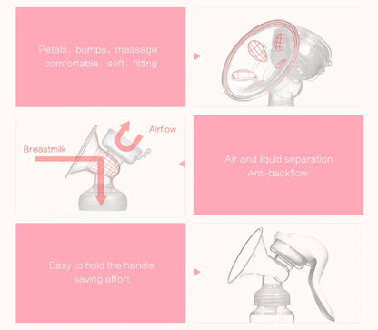 Manual Breast Pump Safe & Portable | LUMAMA