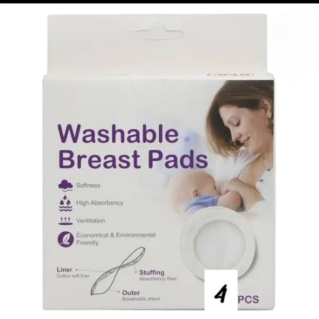 4Pcs Washable Breast Pads | LUMAMA