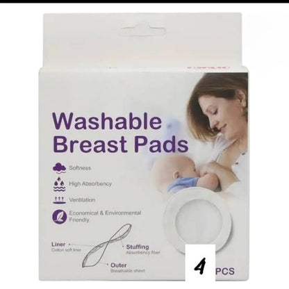 4Pcs Washable Breast Pads | LUMAMA