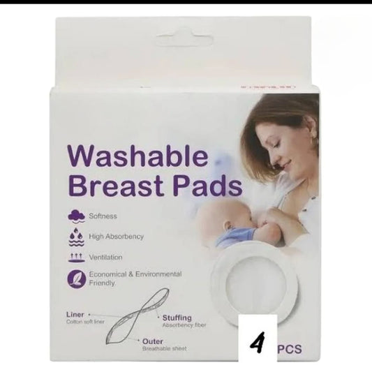 4Pcs Washable Breast Pads | LUMAMA