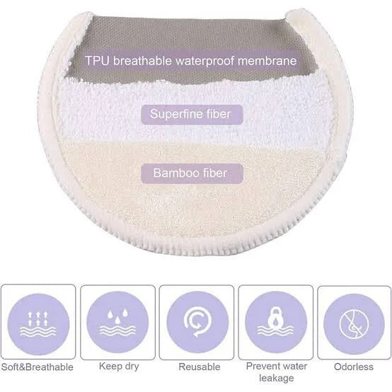4Pcs Washable Breast Pads | LUMAMA